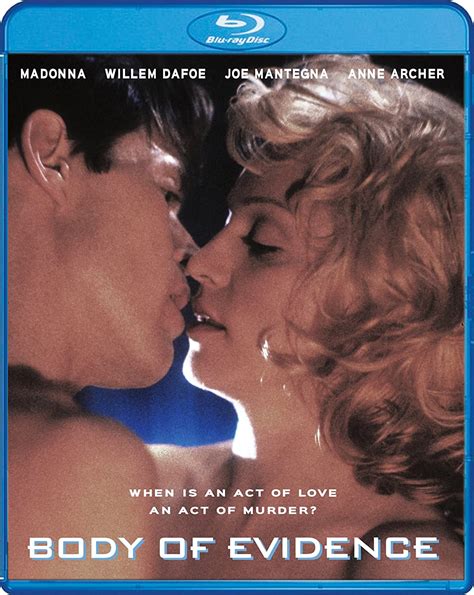 Amazon Com Body Of Evidence Unrated Madonna Willem Dafoe Joe