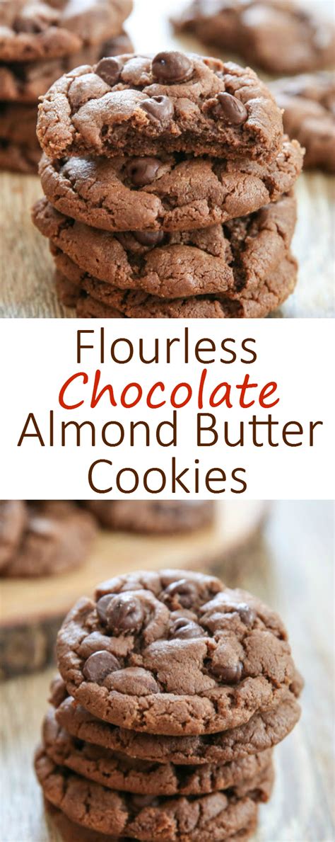 Flourless Chocolate Almond Butter Cookies Kirbies Cravings