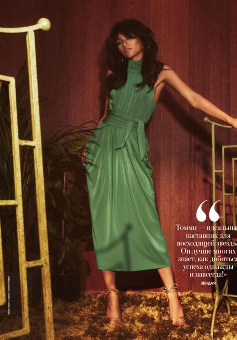 Zendaya Coleman Instyle Magazine Russia May 2019 Issue • Celebmafia