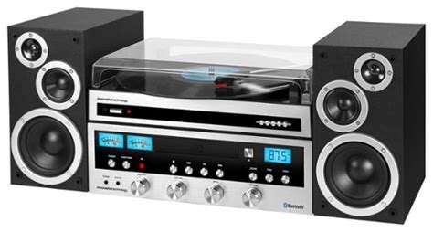 Innovative Technology Classic Cd 50w Stereo System With Bluetooth And