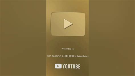 Golden Play Button 😍😍 What Is Your Favourite Button Please Comment 💯