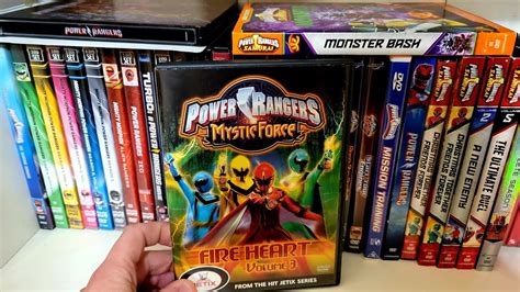 My Power Rangers Dvd Collection Items Power Rangers Dvd Collection