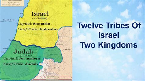 The Two Kingdoms Of Israel Hebrew Israelite