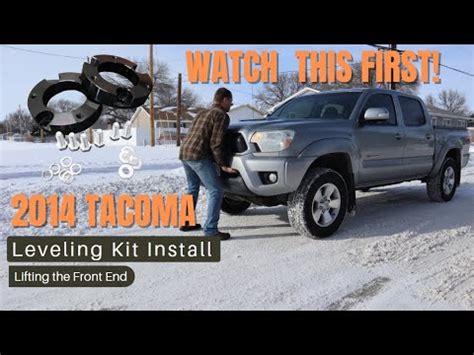 Toyota Tacoma Leveling Kit Install With Needle Bearing Issues YouTube