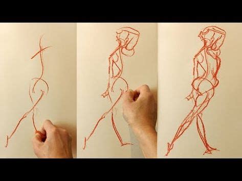 Beginner Gesture Drawing Of How To Draw Expressively Through