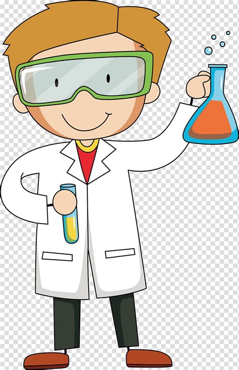 Scientist Science Scientific Method Cartoon Laboratory Chemistry Goggles Clothing