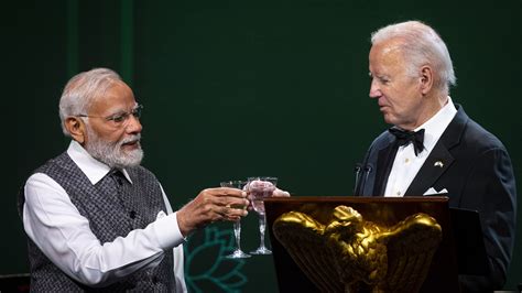 Biden And Modi Salute Defining Relationship