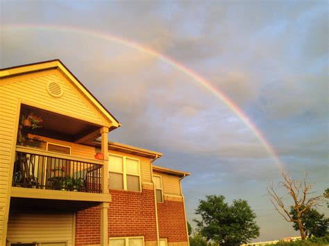 Amazing Rainbow Over Brownsburg Indiana On July 1 2014 Stellar
