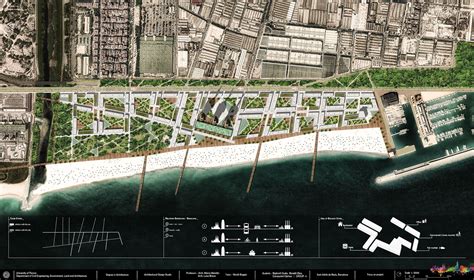Masterplan. Regeneration area of Sant Adria de Besos, Barcelona | Urban, Beach, Regeneration