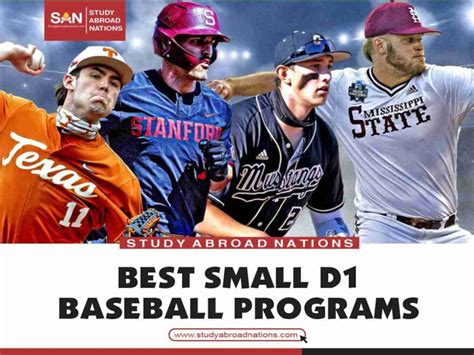 10 best small d1 baseball programs 2023