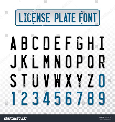 10942 Number Plate Font Images Stock Photos And Vectors Shutterstock
