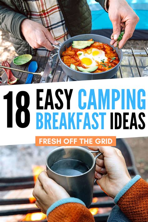 Easy Camping Breakfast Ideas Easy Camping Breakfast Camping