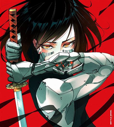 Vinne On Twitter Cyberpunk Anime Manga Art Anime Art Girl