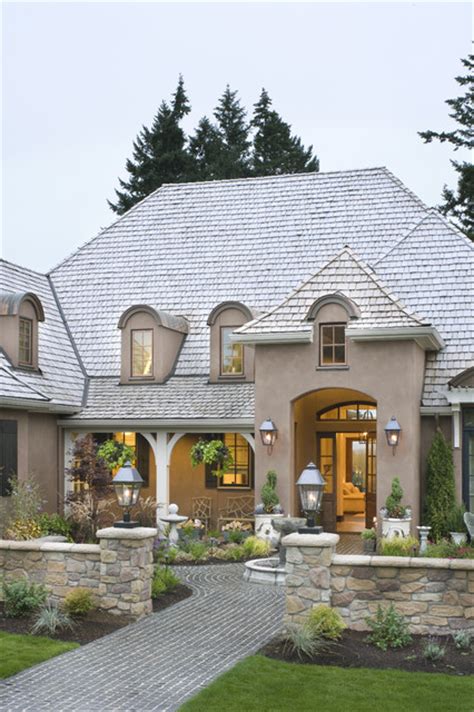 French Country Elegance Traditional Exterior Portland By Alan