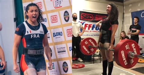 Lya Bavoil Totals Monstrous 545kg In Recent Powerlifting Meet Fitness