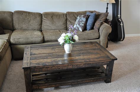Rustic Wood Coffee Table Design Images Photos Pictures