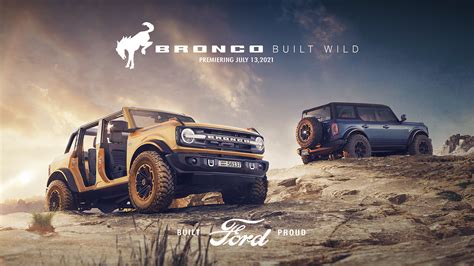 Ford Bronco Built Wild Behance