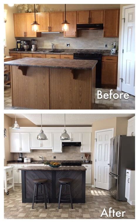 To make a cutout for an existing sink and range top, use the old laminate countertop as a guide. Install and Customize Ikea Kitchen Cabinets - Interior ...