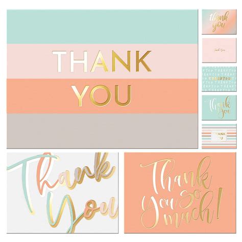 Buy Sweetzer And Orange Essential Blank Thank You Cards With Envelopes