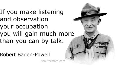 Baden Powell Quotes On Leadership Quotesgram