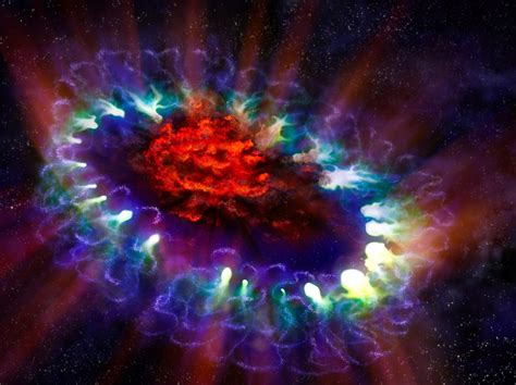 Взрыв Сверхновой Звезды Фото