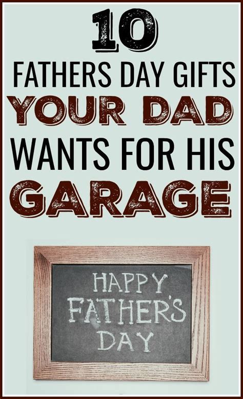 Best garage gifts for dad. 10 Fathers Day Gifts Your Dad Needs For The Garage ...