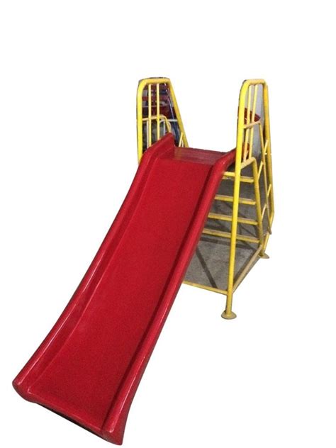 Red Straight Frp Playground Slide Age Group Up To 10 Year At Rs 10500