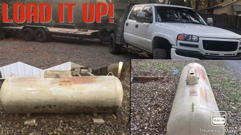 How To Move A 250 Gallon Propane Tank New Update