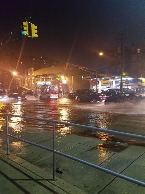 Another Pic Of Hobokens Flooding Last Night Rnewjersey