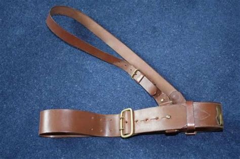 Ww2 Original British Army Officers Sam Browne Belt In Belts