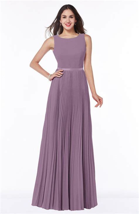 Elegant A Line Sleeveless Chiffon Floor Length Pleated Plus Size