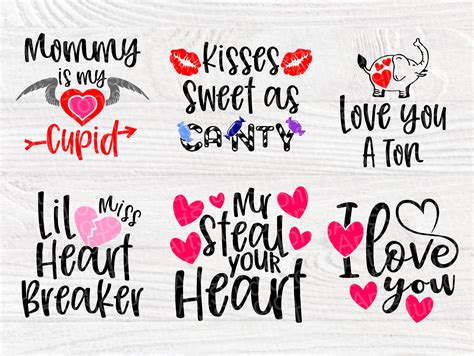 Valentine Svg Bundle Funny Valentines Quotes Svg Valentines Signs