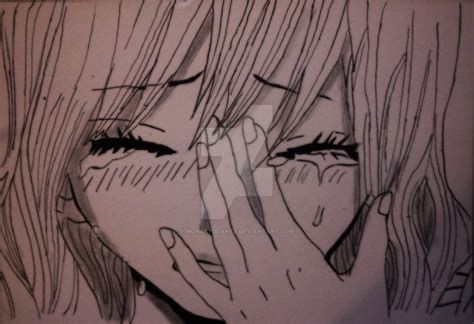 Sad Anime Girl Crying By Monkeyddante On Deviantart
