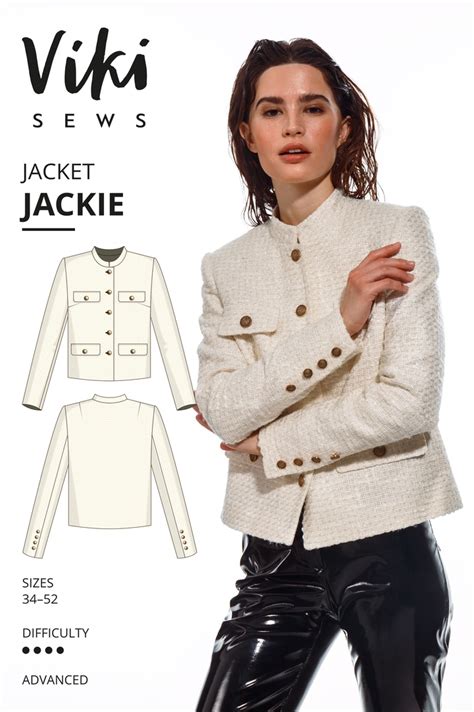 Jackie Jacket Pattern Vikisews