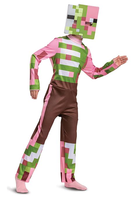 Minecraft Zombie Pigman Classic Kids Costume