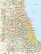 chicago karta Chicago map - Europa Karta