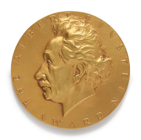 1954 Albert Einstein Award Medal Awarded To Richard Feynman For His