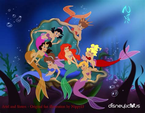 Mermaids Disney The Little Mermaid Disney Little Mermaids