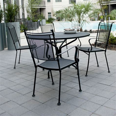 Ideas To Clean Wrought Iron Patio Dining Set Luxury Outdoor Furniture