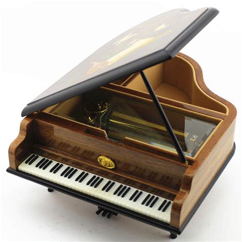 Buy 50 Tones Wooden Piano Music Box Walnut Musical