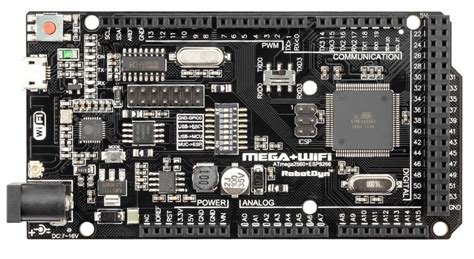 Arduino Mega 2560 With Wifi Built In Esp8266 Pcb Circuits Images