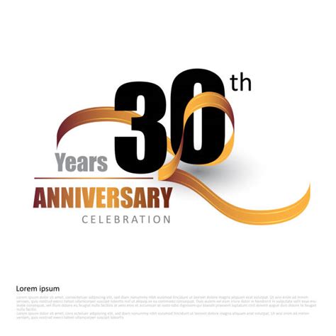 780 30th Anniversary Logo Stock Illustrations Royalty Free Vector