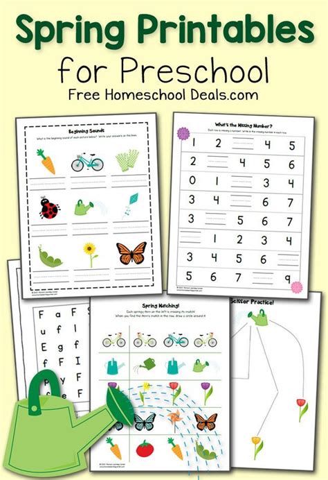 For classrooms or at home. Free Printable Preschool Worksheets Age 4 - Learning How ...