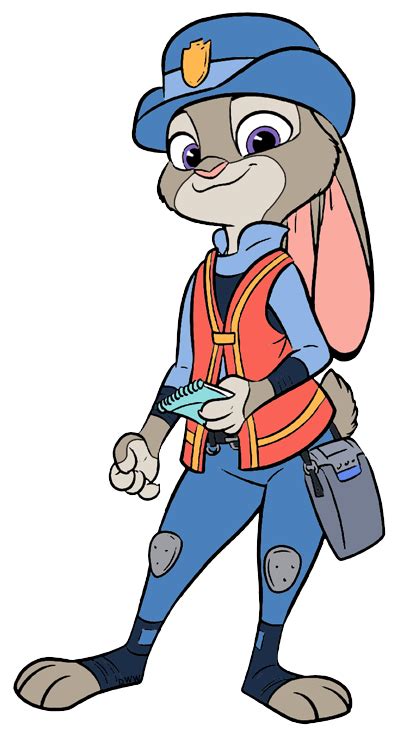 Judy Hopps As A Metermaid Cop Officer