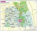 Tulare County California Map: Everything You Need To Know In 2023 ...