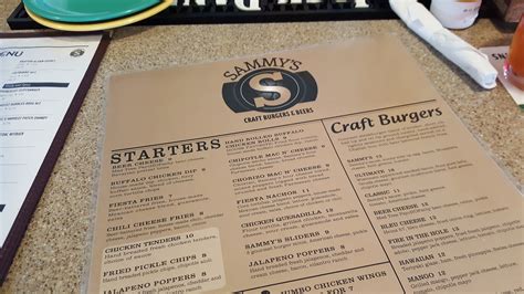 Sammys Craft Burgers And Beers Tg