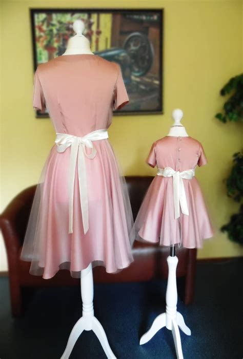 Blush Mother Daughter Matching Dresses Matching Mother Etsy