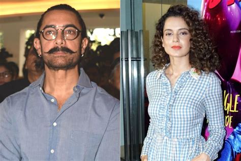Kangana Ranaut Attacks Aamir Khan For His Old ‘intolerance Controversy