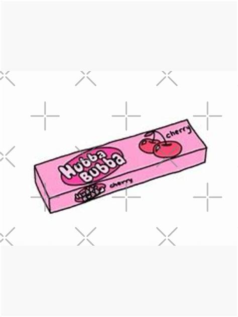 Hubba Bubba Sticker For Sale By Scaredy Kat Redbubble