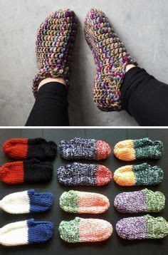 One Hour Slippers Free Pattern Beautiful Skills Crochet Knitting
